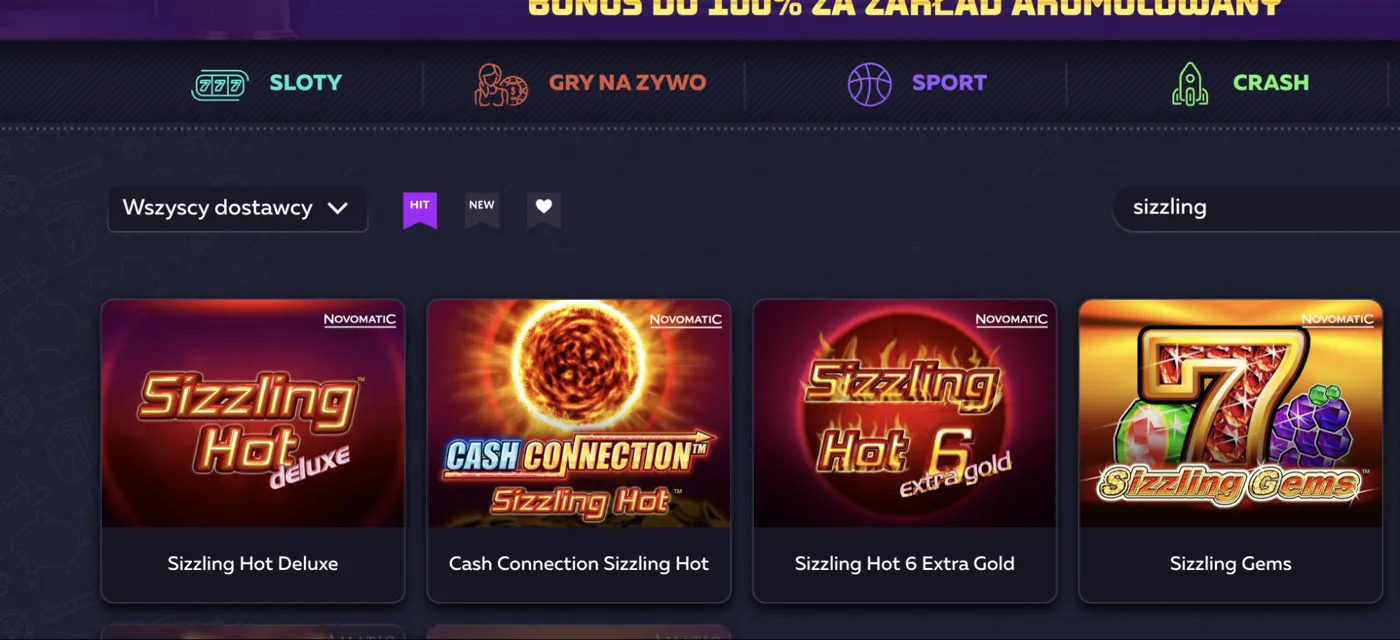 sizzling hot deluxe i wersje Cash Connection Extra Gold